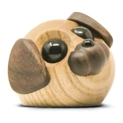 FableWood Pick Me Up Hund - Molly H 5 cm - Valnødde- og asketræ