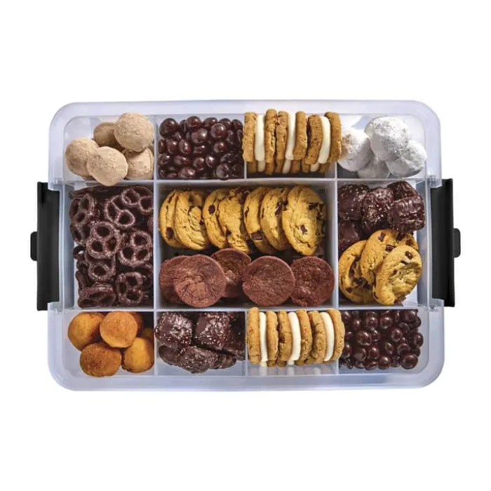 Farberware Snacklebox Snackboks H 9,5 x B 28 x L 41,5 cm - Plastik - Klar