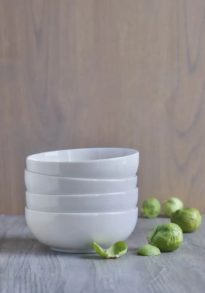 FDB Møbler Hvidpot Skål Ø 14 cm - Porcelæn - Hvid