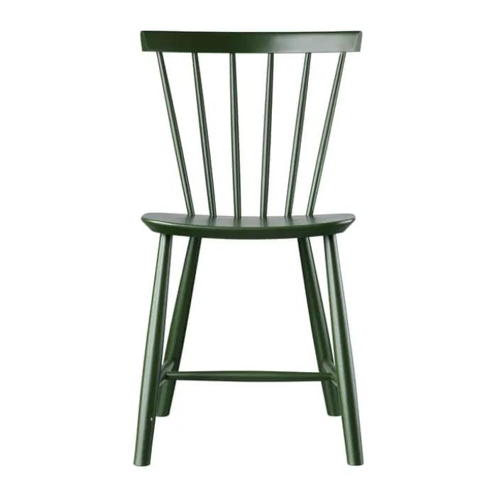 FDB Møbler J46 Spisebordsstol H 80 cm - Bøgetræ - Bottle green