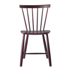 FDB Møbler J46 Spisebordsstol H 80 cm - Bøgetræ - Dark red