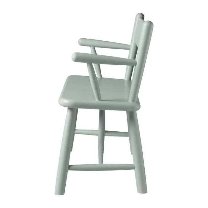 FDB Møbler P11 Børnebænk H 58,5 x B 70 x D 32 cm - Certificeret bøgetræ - Grå