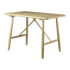 FDB Møbler P10 Børnebord H 52 x B 80 x D 50 cm - Certificeret bøgetræ - Natur