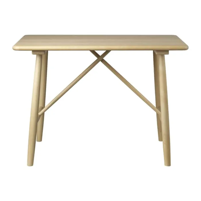 FDB Møbler P10 Børnebord H 52 x B 80 x D 50 cm - Certificeret bøgetræ - Natur