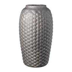 FDB Møbler S8 Lupin Vase Ø 13 x H 22 cm - Stentøj - Warm Grey