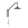 FDB Møbler U18 Hasle Væglampe H 68,5 cm - Jern - Olive