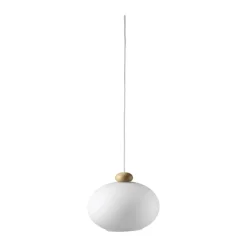 FDB Møbler U2 HitiPendel Ø 26 cm - Egetræ - Natur