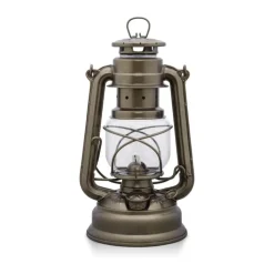 Feuerhand Olie Lanterne Ø 15 x H 26,5 x B 13,5 cm - Stål - Bronze