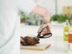 Fiskars Functional Form Fjerkræsaks L 25 cm - Rustfrit stål - Sort