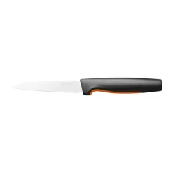 Fiskars Functional Form Grønsagskniv L 11 cm - Rustfrit stål - Sort/orange