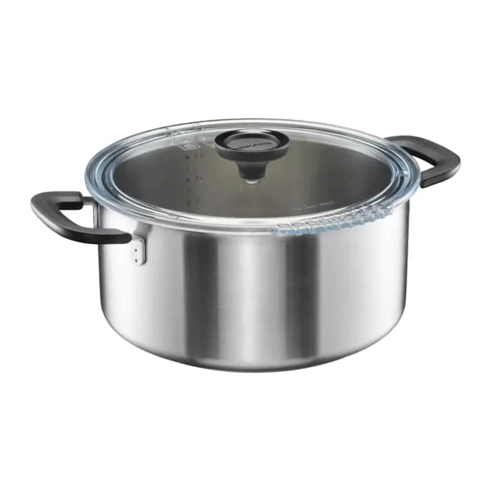 Fiskars Functional Form Gryde 5 liter - Rustfrit stål