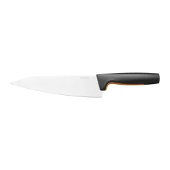 Fiskars Functional Form Kokkekniv L 19,9 cm - Rustfrit stål - Sort