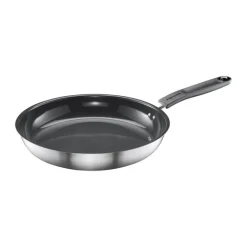 Fiskars Functional Form Stegepande Ø 28 cm - Rustfrit stål- Keramisk non-stick
