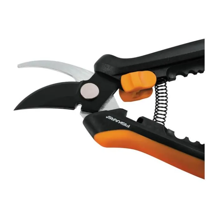 Fiskars Garden Solid Beskæresaks L 24 cm - FiberComp - Sort/Orange