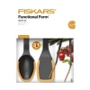 Fiskars Køkkensæt - 3 dele Palet/ske/tang - Plastik - Sort/orange