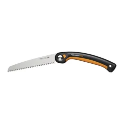Fiskars Plus Foldesav SW69 L 21 cm - Stål - Sort/Orange