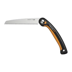 Fiskars Plus Foldesav SW69 L 21 cm - Stål - Sort/Orange