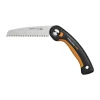 Fiskars Plus Foldesav SW68 L 15 cm - Stål - Sort/Orange