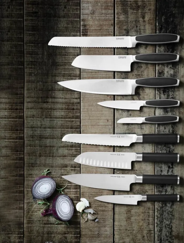 Fiskars Sensei Brødkniv L 19 cm - Rustfrit stål m. særlig hård hærdning
