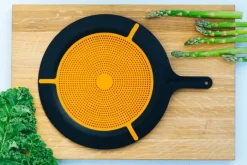 Fiskars Stænklåg B 30 cm - Plastik - Sort/orange