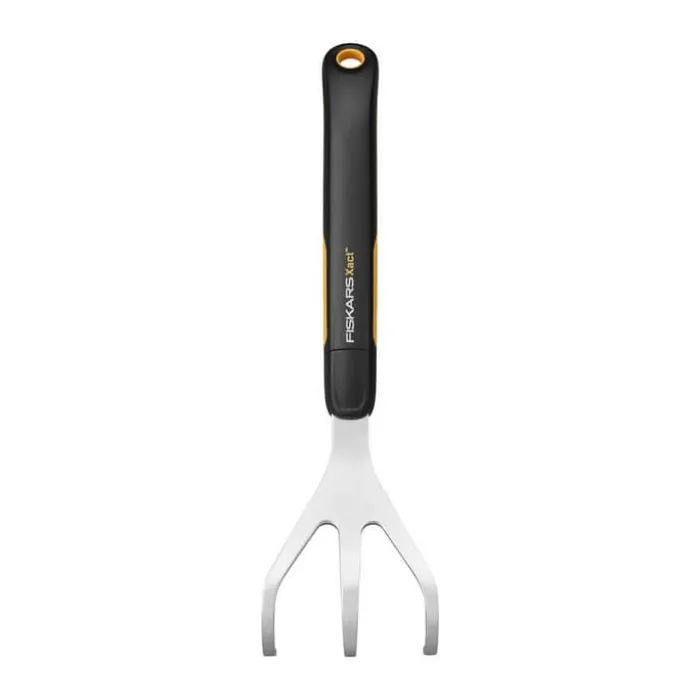 Fiskars Xact Kultivator L 32,3 cm - Rustfrit stål - Sort/stål