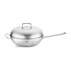 Fissler OPC Wok Ø 32 cm - Rustfrit stål - Sølvfarvet
