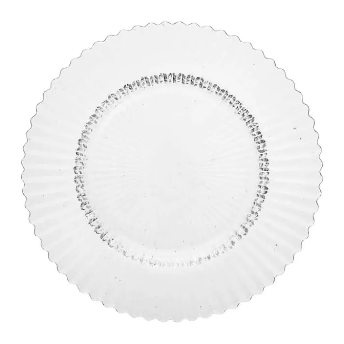 Fortessa Archie Frokosttallerken - 4 stk. Ø 21,5 cm - Glas - Clear