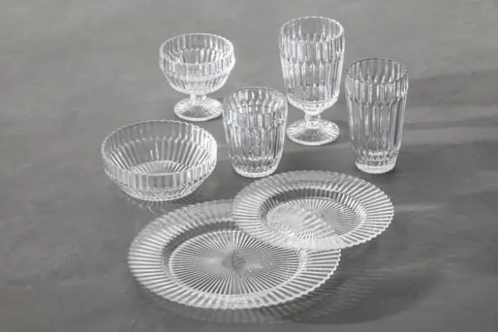 Fortessa Archie Middagstallerken - 4 stk. Ø 27 cm - Glas - Clear