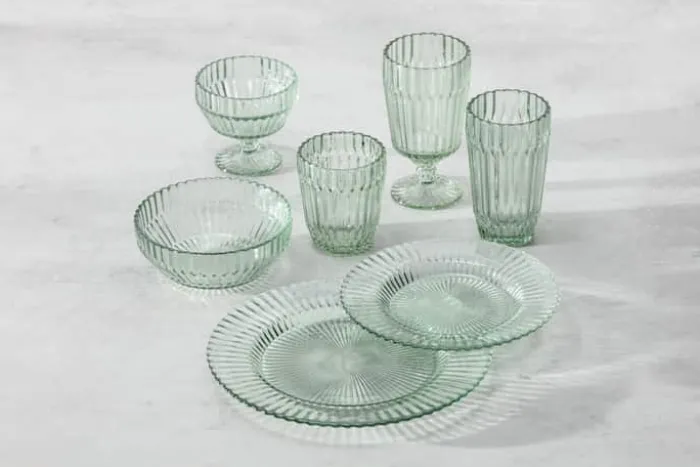 Fortessa Archie Skål - 4 stk. Ø 16 cm - Glas - Sage