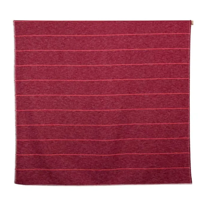 Fussenegger Luca Plaid B 140 x L 200 cm - bomuld/viskose - Burgundy