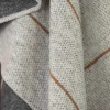Fussenegger Luca Plaid B 140 x L 200 cm - bomuld/viskose - Grey