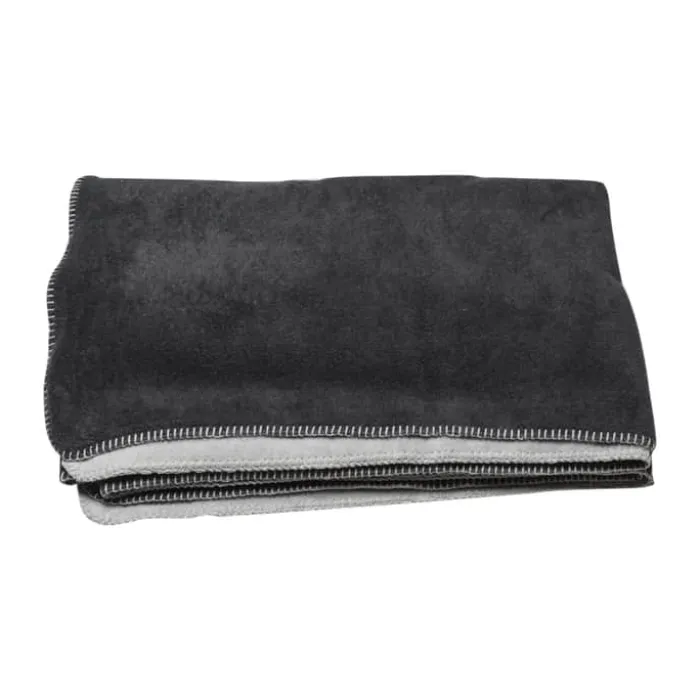 Fussenegger Plaid B 150 x L 200 cm - Bomuld/akryl - Anthrazit