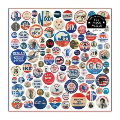 Galison Puslespil - Button up America 500 brikker