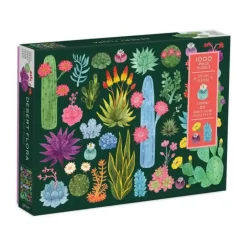 Galison Puslespil - Desert Flora 1000 brikker