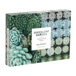 Galison Puslespil - Succulent 500 brikker