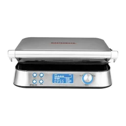 GASTROBACK Dobbelt Vaffelmaskine 42424 - 1600 Watt - 5 programmer - Sølvfarvet