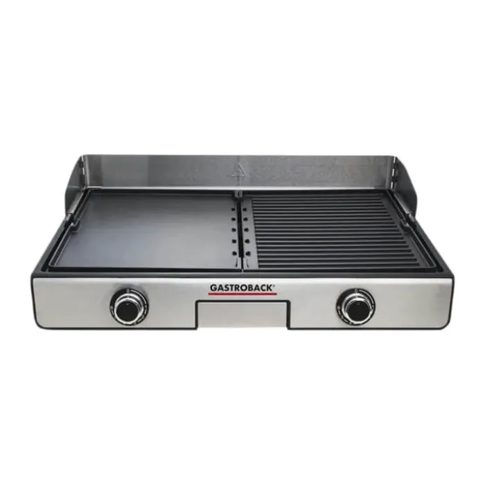 GASTROBACK Plancha Grill 2000 watt - Temperaturindstilling 90° til 240°C
