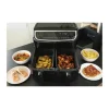 Gastronoma Double Low Airfryer 9 liter - 2400 watt - 12 programmer