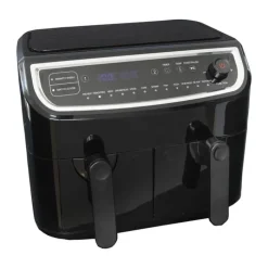 Gastronoma Double Low Airfryer 9 liter - 2400 watt - 12 programmer