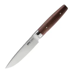 Gefu Enno Universal Kniv L 11,5 cm - Stål/ valnøddetræ - Brun