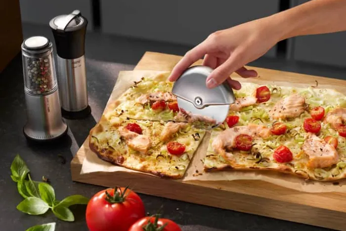 Gefu Monza Pizzaskærer Ø 9,5 cm - Rustfrit stål