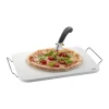 Gefu Pizzasæt - 3 dele Inkl. pizzasten, holder og pizzaskærer - Keramik/rustfrit stål/plastik