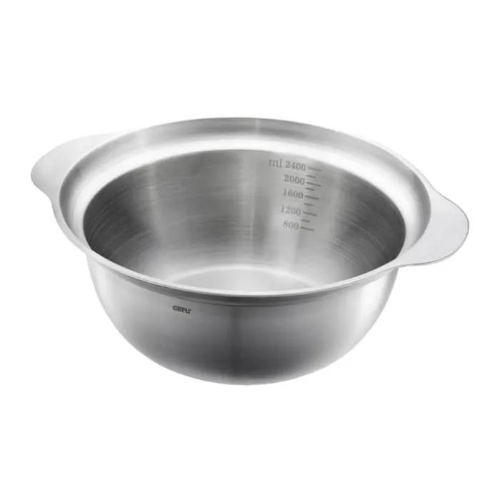 Gefu Premio Røreskål Ø 27 cm - Rustfrit stål - Sølvfarvet
