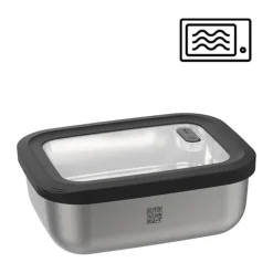 Gefu PROVIDO Opbevaringsboks H 9,1 x B 18,5 x L 23,9 cm - Rustfrit stål/plastik