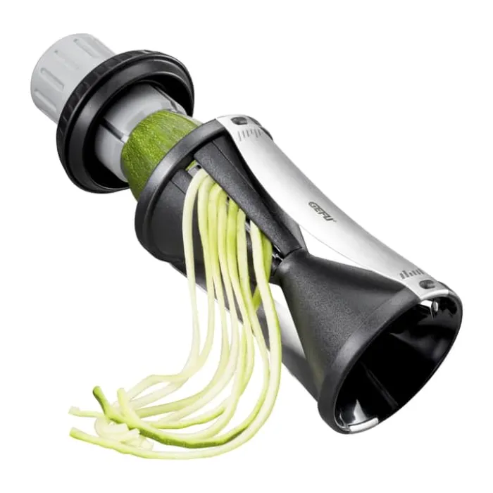 Gefu Spirelli Holder B 8,2 x L 8,2 cm - Rustfrit stål/plastik - Grå/sort