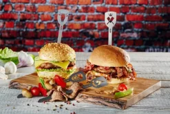Gefu Torro Hamburgerspyd - 2 stk. L 19 cm - Rustfrit stål