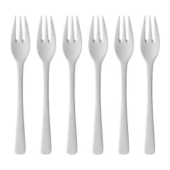 Gense Steel Line Kagegaffel - 6 stk. L 24,8 cm - Rustfrit stål - Blank