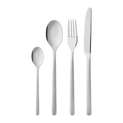 Gense Still Bestiksæt - 16 dele 4 kurverter - Rustfrit stål - Mat/blank