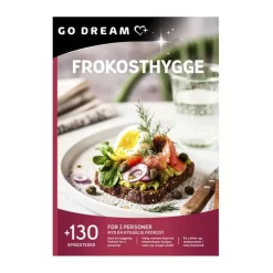 GO DREAM Gavekort - Frokosthygge For 2 personer - Vælg mellem +110 spisesteder