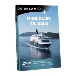 GO DREAM Gavekort - Minicruise til Oslo For 2 personer - 2 overnatninger